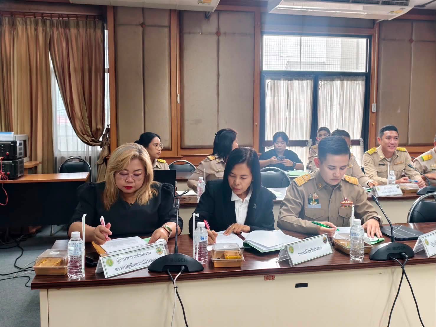 title - ส.ป.ก.อ่างทอง เข้าร่วมประชุมคณะอนุกรรมการพัฒนาการเกษตรและสหกรณ์ระดับจังหวัดอ่างทอง ครั้งที่ 2/2569 ประจำปีงบประมาณ 2569